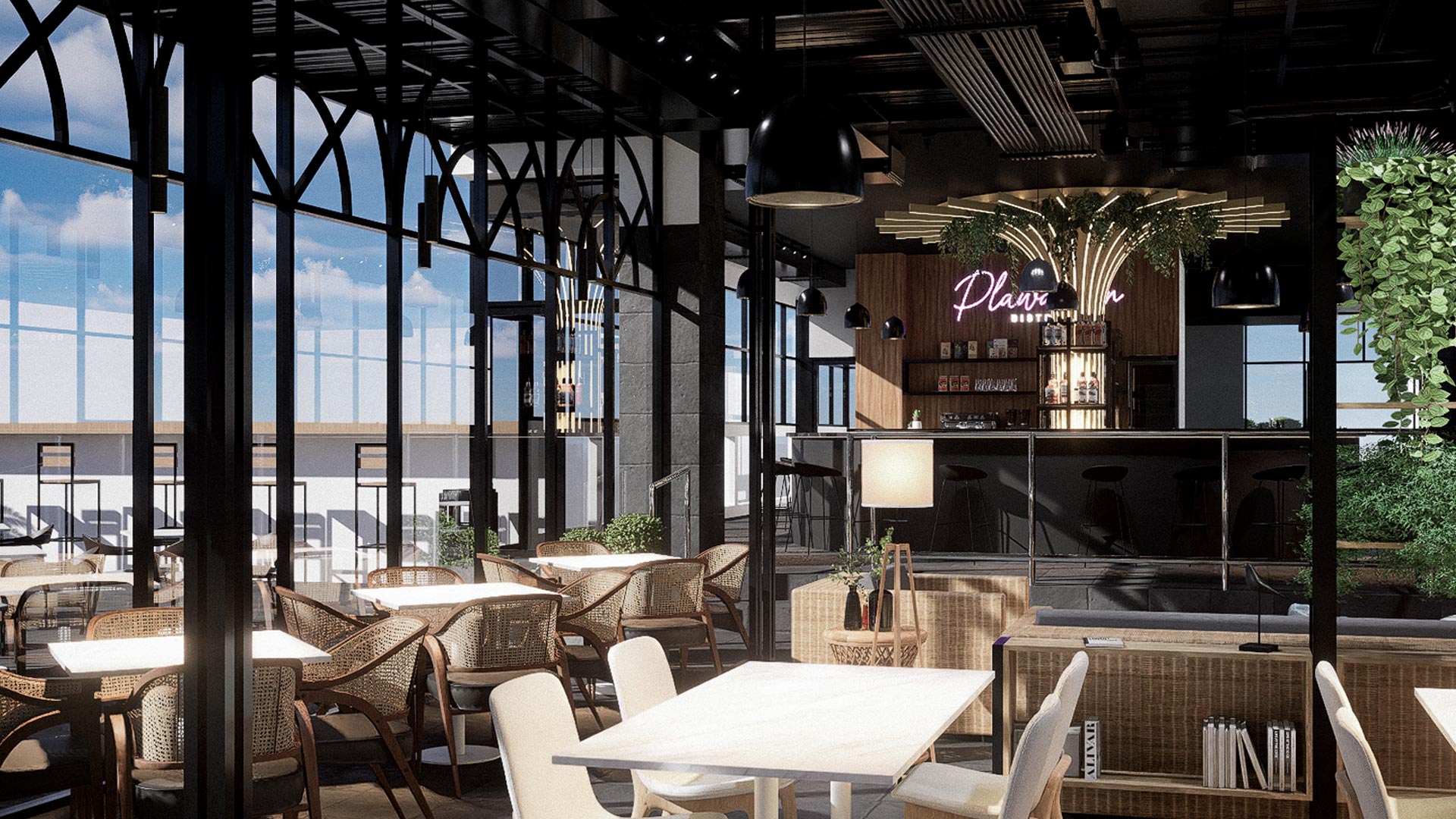 Desain Interior Bistro Jogja | Moga Interior