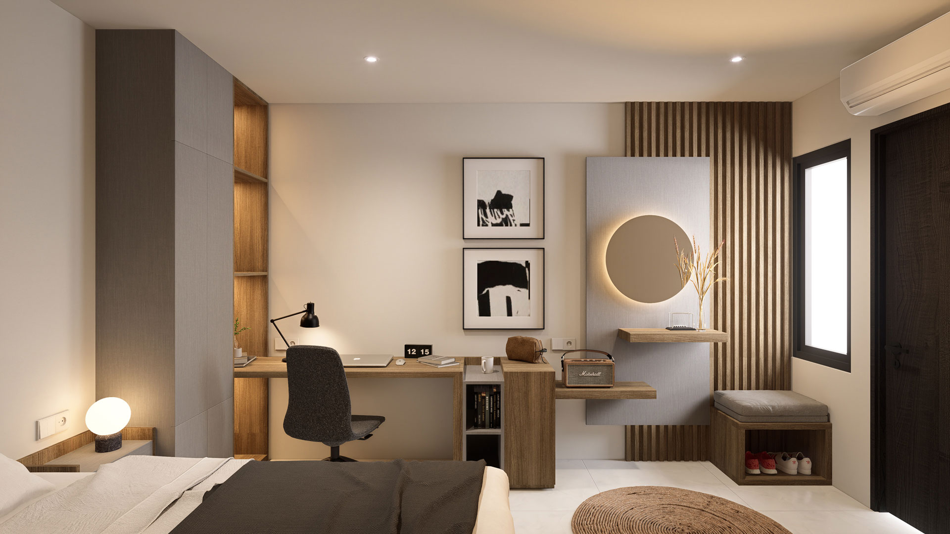 Interior Kamar Kos Mr. MS - Moga Interior Jogja
