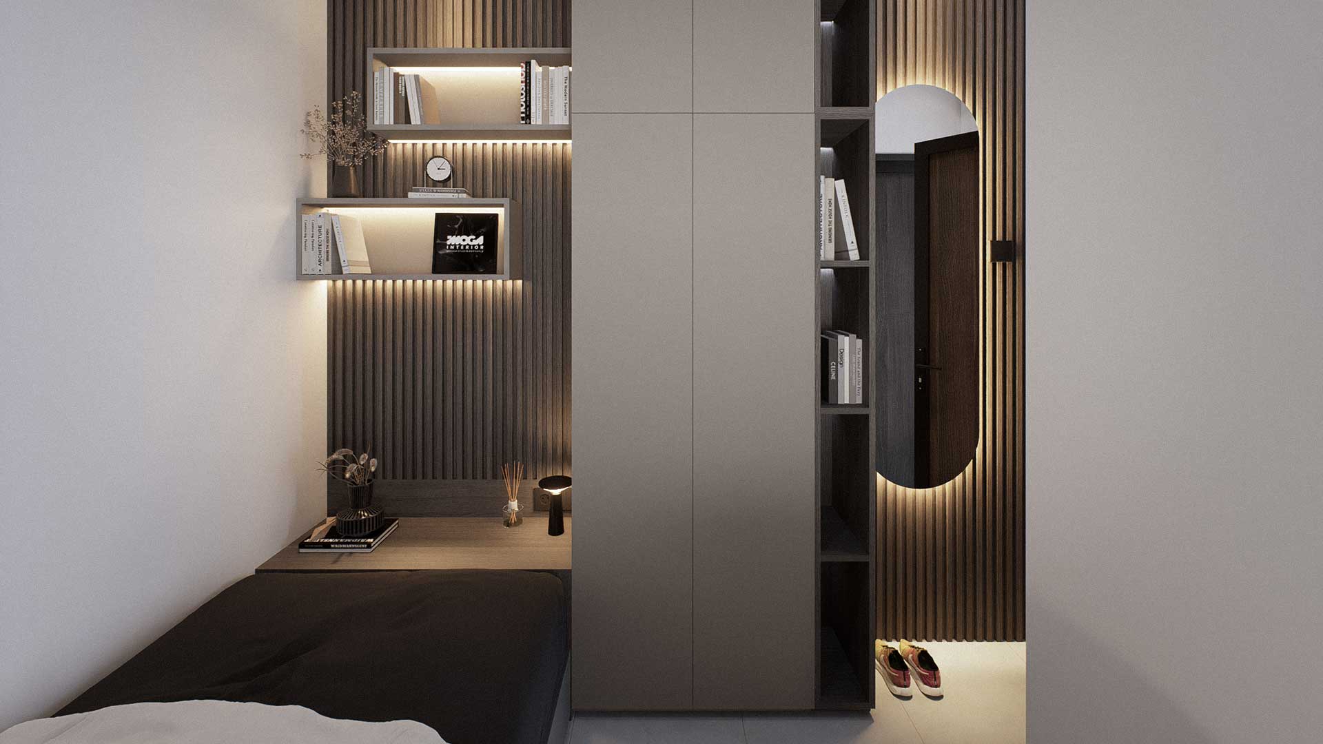 Interior Kamar Kos Minimalis Mrs. AK - Moga Interior Jogja Interior Kamar Kos Minimalis Mrs. AK - Moga Interior Jogja